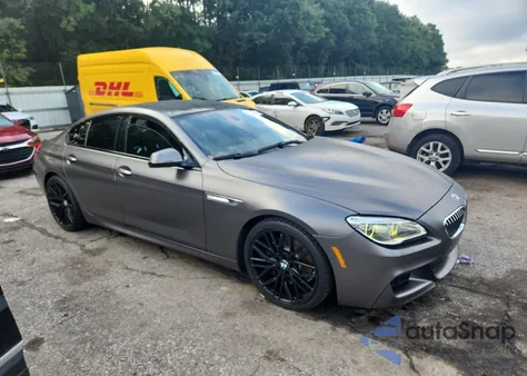 2016 BMW 640 I Gran Coupe from USA, damaged, VIN WBA6D0C51GD927580